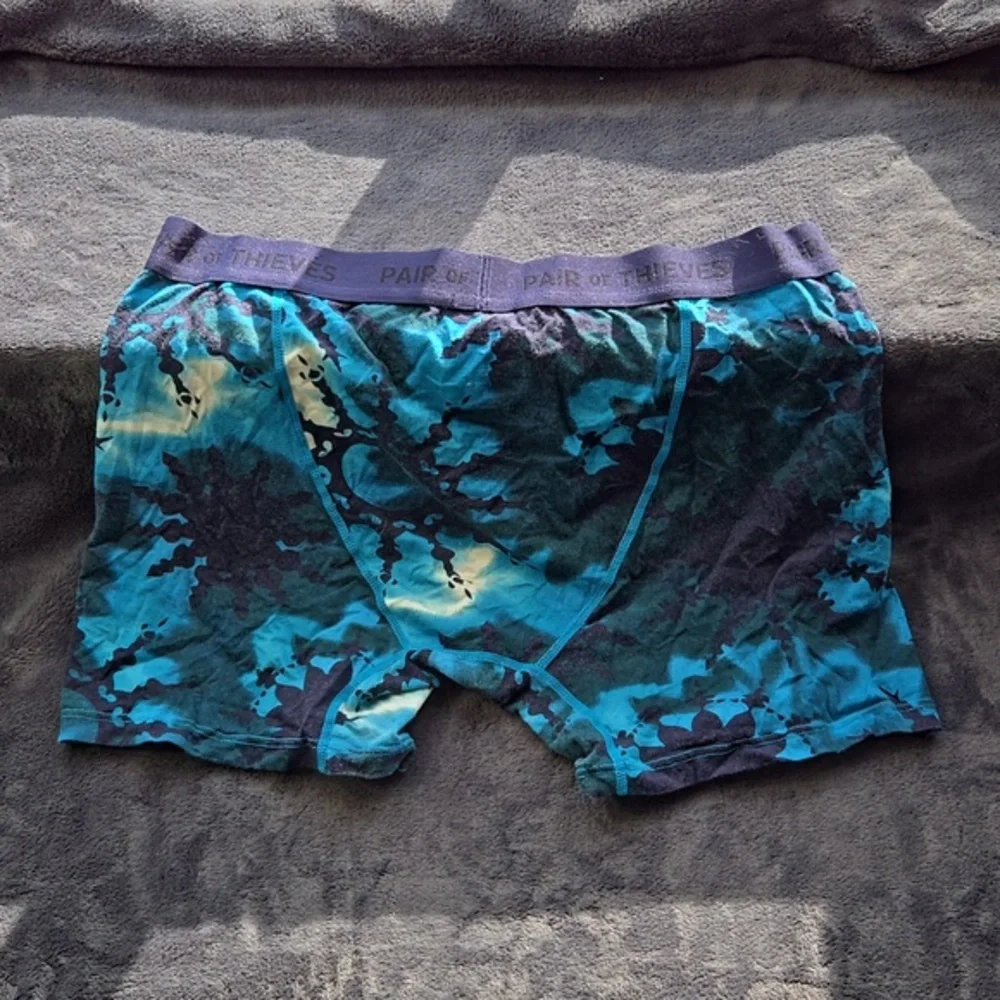 Blue Pair of Thieves Boxer Briefs - Picture 2 of 4